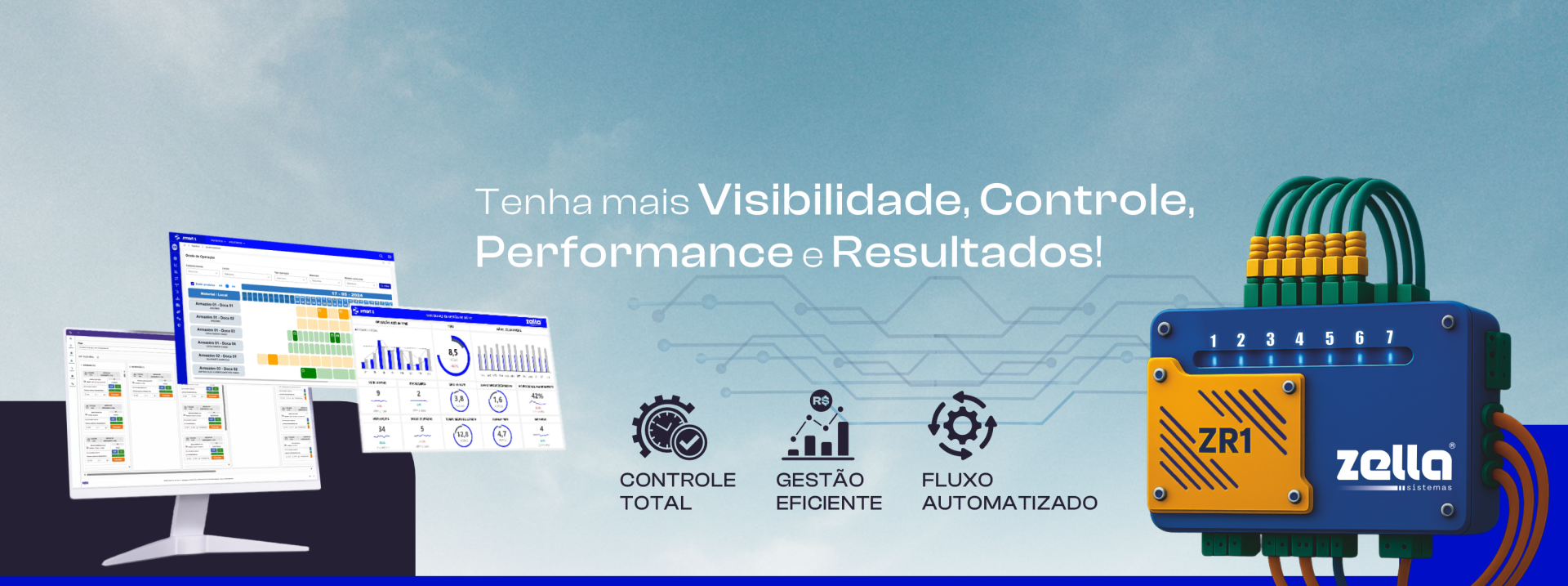 YMS mais completo do mercado para controle de pátios