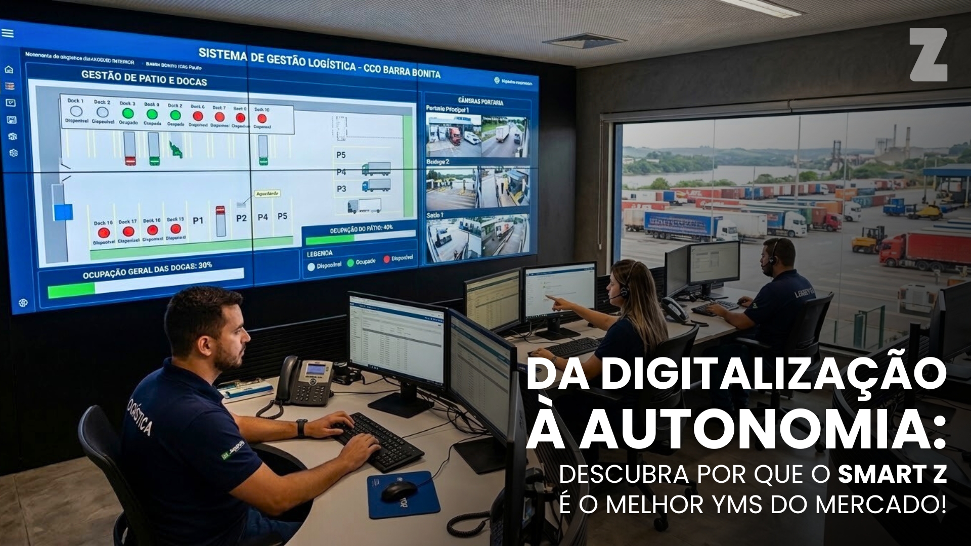 Da digitalização à autonomia: Descubra por que o Smart Z é o melhor YMS do mercado! 