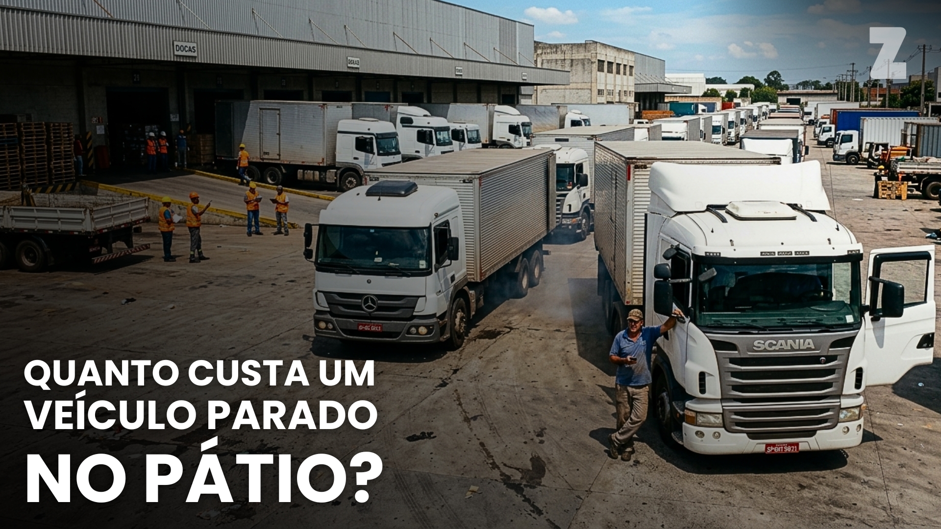 Quanto custa um veículo parado no pátio? O prejuízo invisível que sua operação pode estar aceitando todos os dias