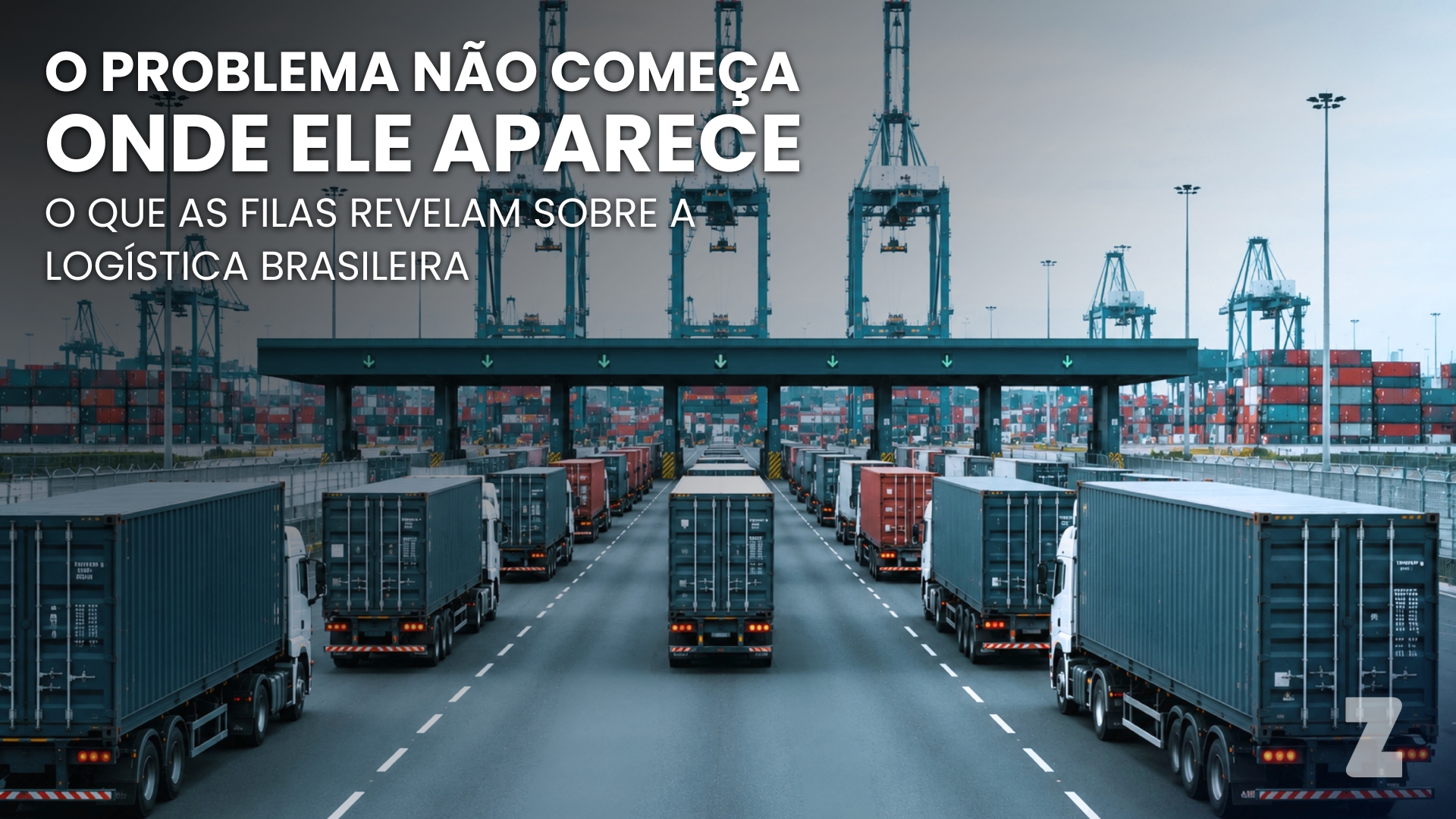 O problema não começa onde ele aparece: O que as filas revelam sobre a logística brasileira