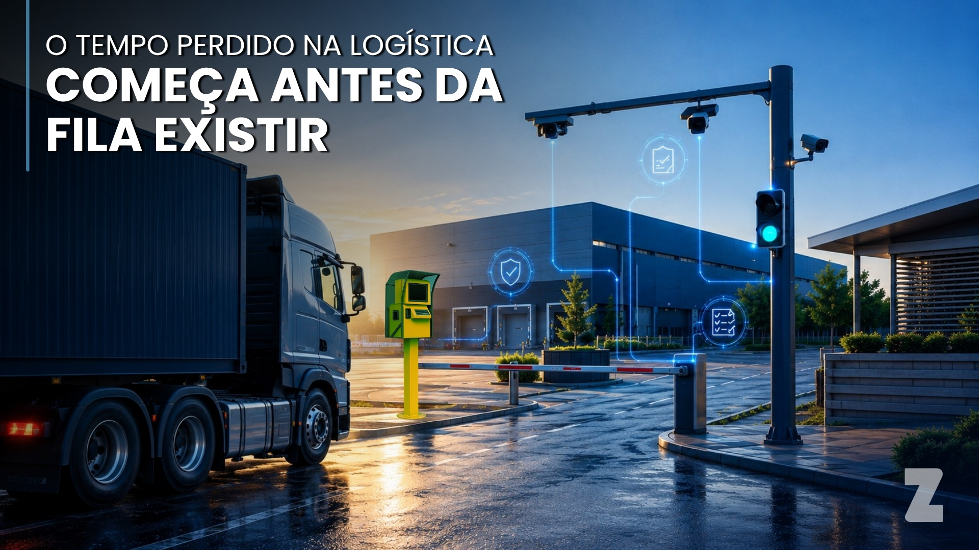 O tempo perdido na logística começa antes da fila existir