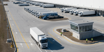 Sistema YMS Smart Z para automação de pátio logístico